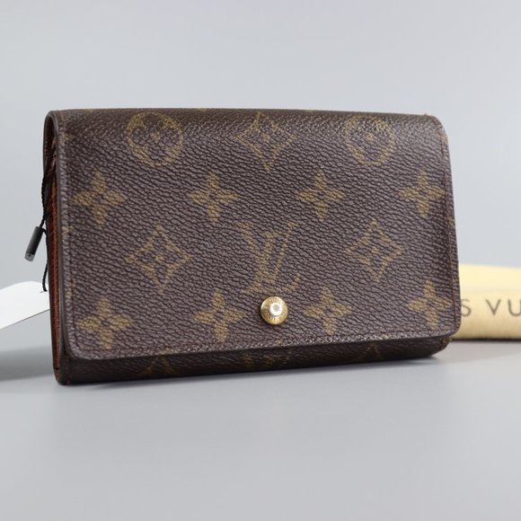 LOUIS VUITTON Monogram Porte-Monnaie Tresor Wallet